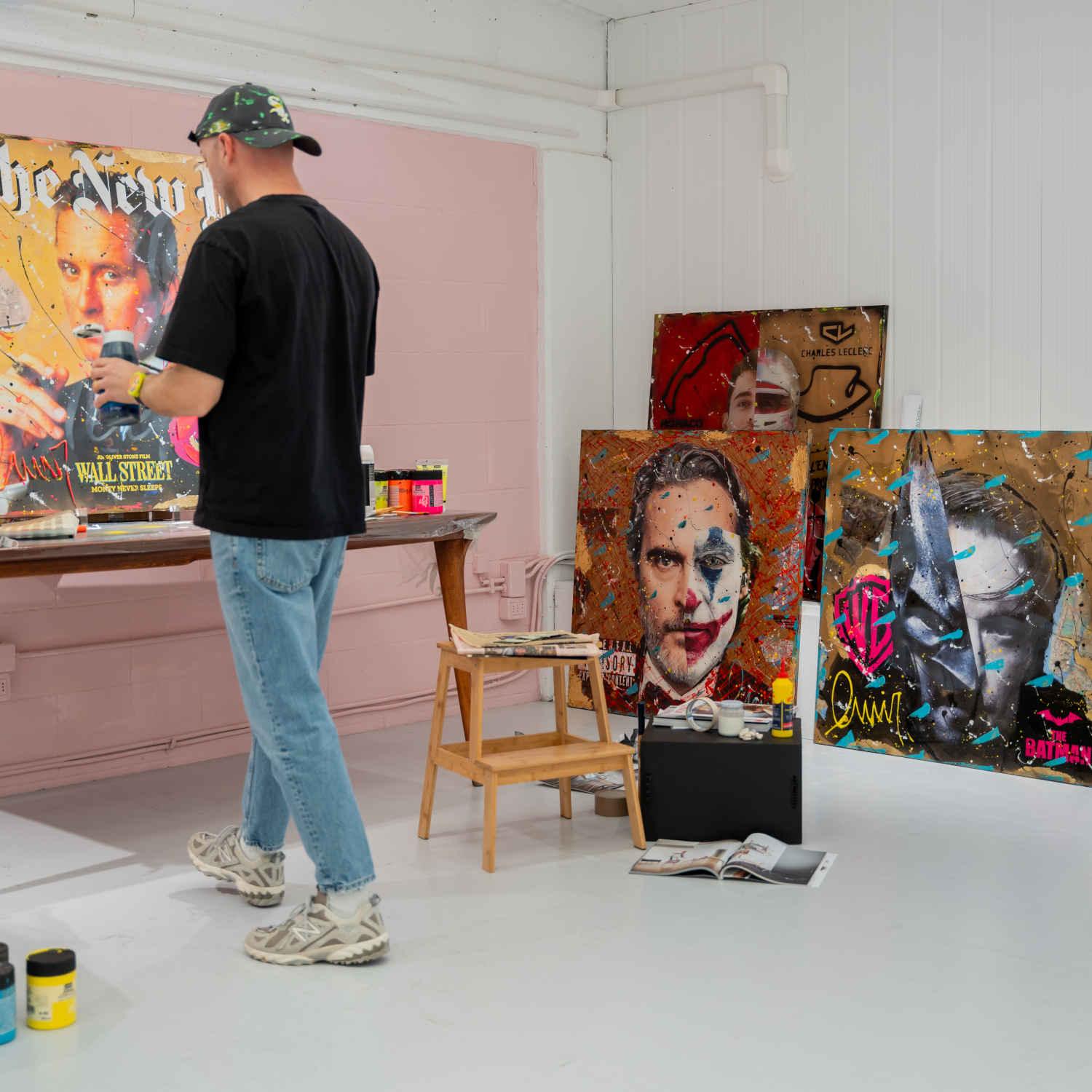 The Joker Contemporary Pop Art Painting in Dubai