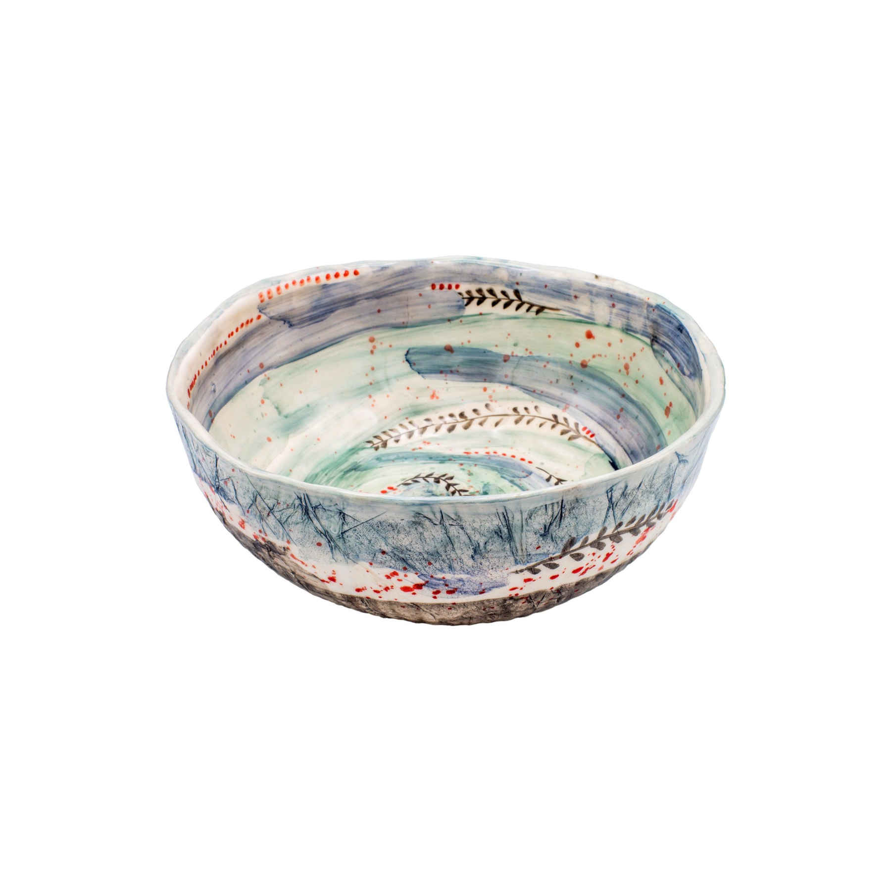 Artistic Handmade Ceramic Bowl