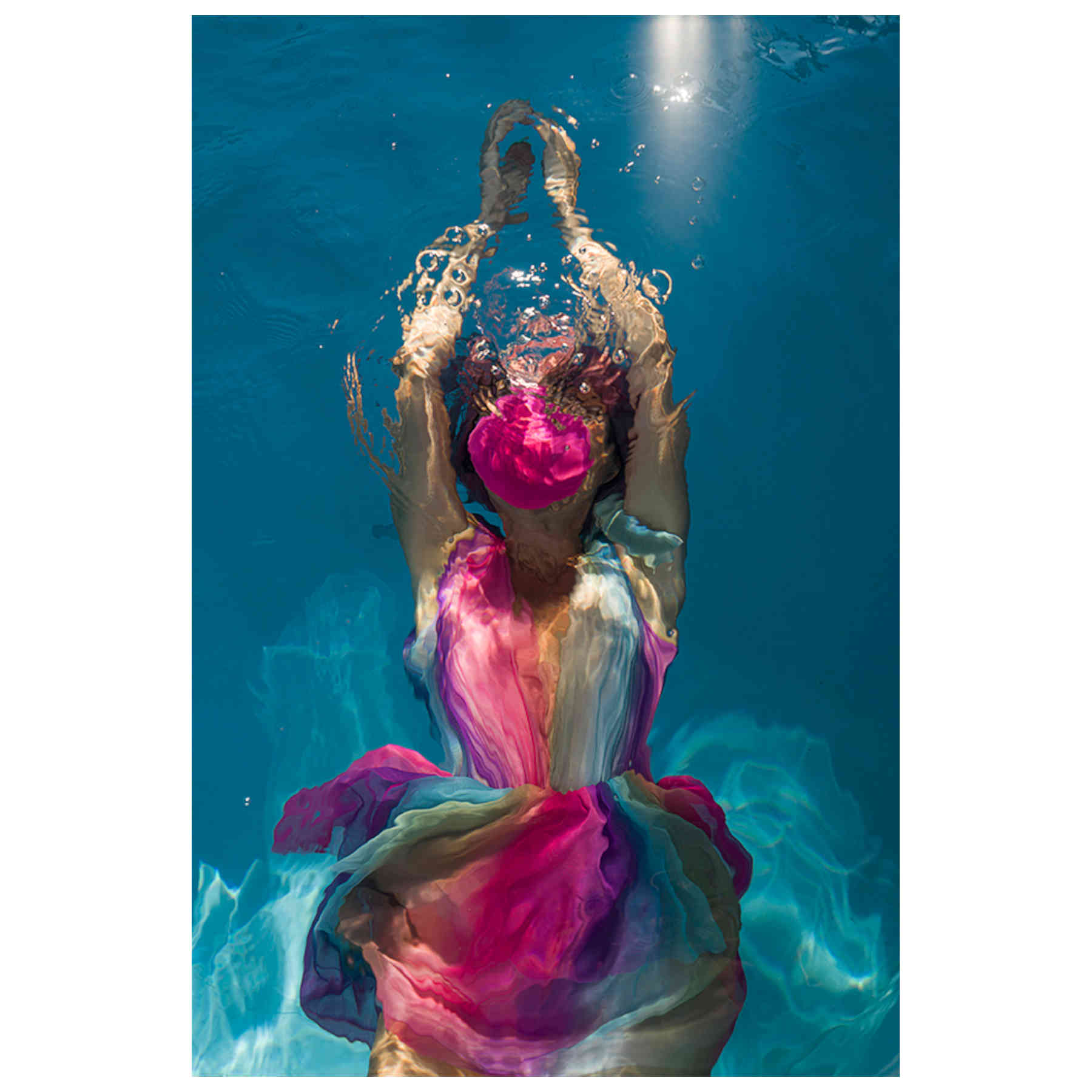 Deep Blue Digital Photography Artworks By Carla Sutera Sardo in Dubai