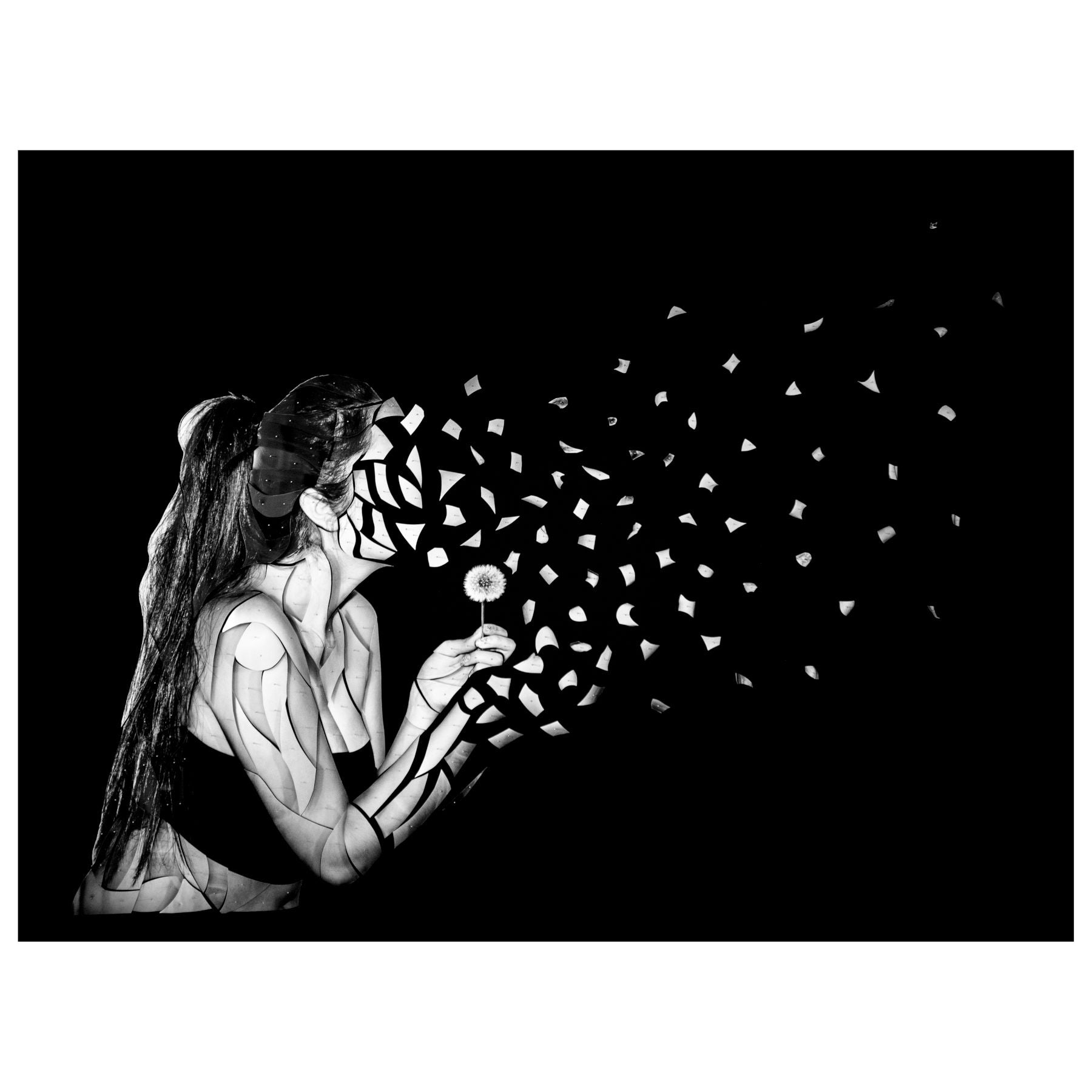 Suspended lines Deconstruction IV Photography Artwork