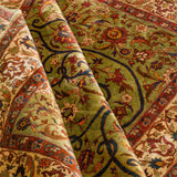 Delestan Heriz Persian Carpet Silk 116x154 - Authentic Vintage Rugs & Kilims in Dubai