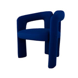 Blue Velvet Armchair, Bold Contemporary Furniture Designs