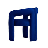 Blue Velvet Armchair, Bold Contemporary Furniture Designs