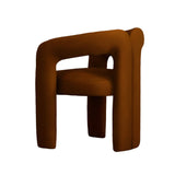 Brown Velvet Armchair, Bold Contemporary Furniture Designs