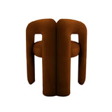 Brown Velvet Armchair, Bold Contemporary Furniture Designs