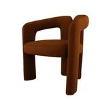 Brown Velvet Armchair, Bold Contemporary Furniture Designs