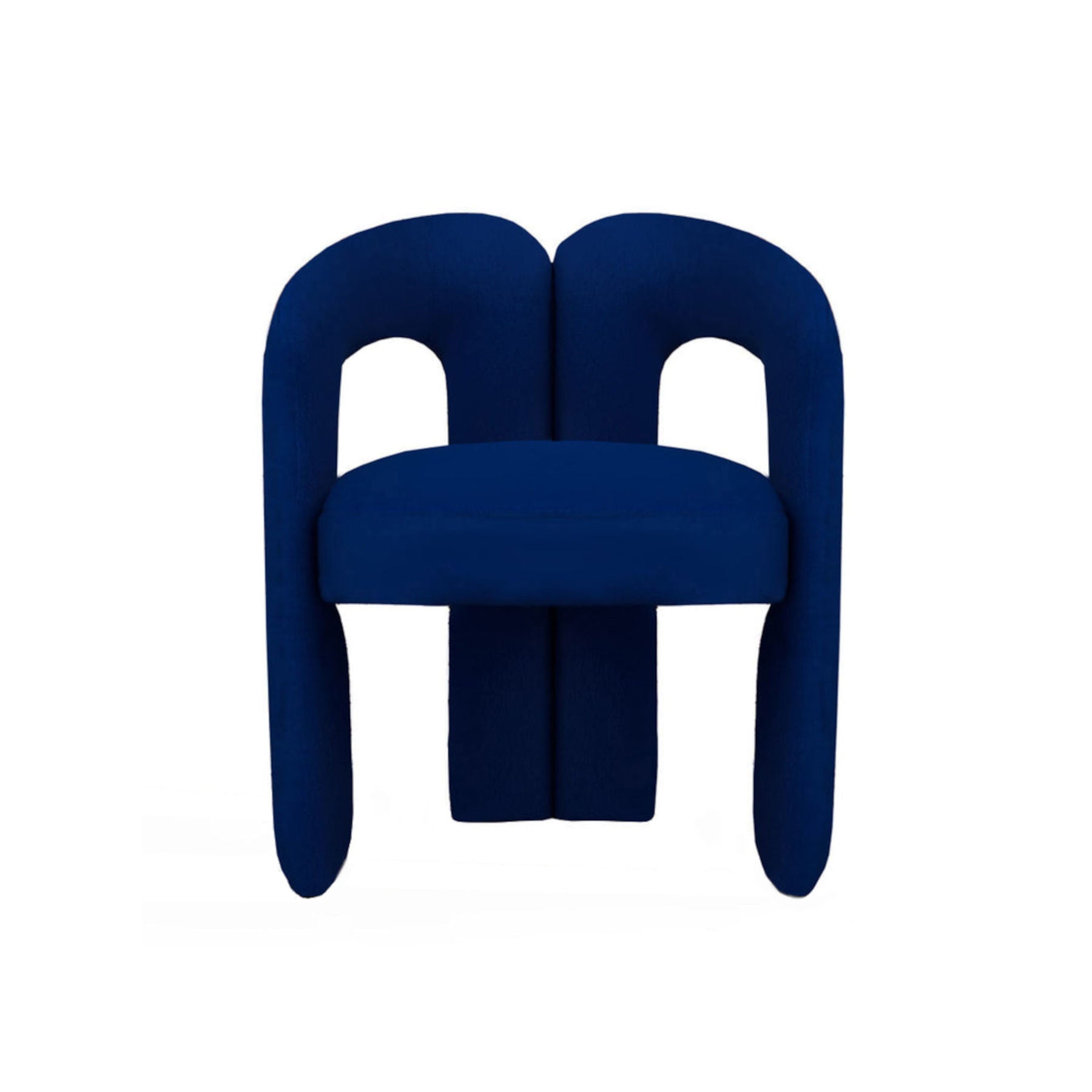 Blue Velvet Armchair, Bold Contemporary Furniture Designs