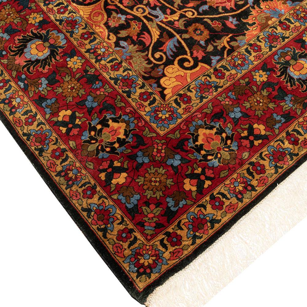 Delvin Heriz Persian Carpet Silk 176x255 - Authentic Vintage Rugs & Kilims, Silk & Wool