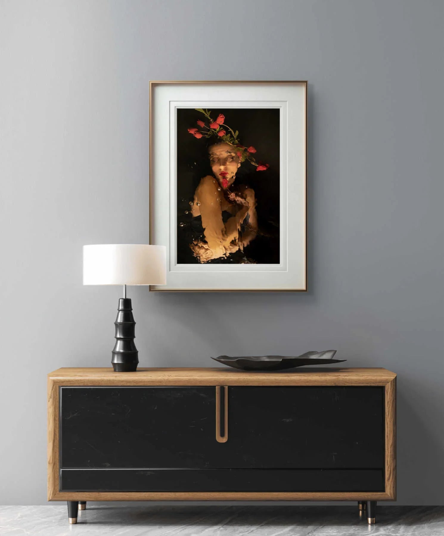 AQVA Rose Digital Photography Artworks By Carla Sutera Sardo in Dubai