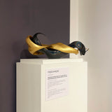 EMOTIONS Mixed Media Sculpture Anthrazitmetallic & Gold edition