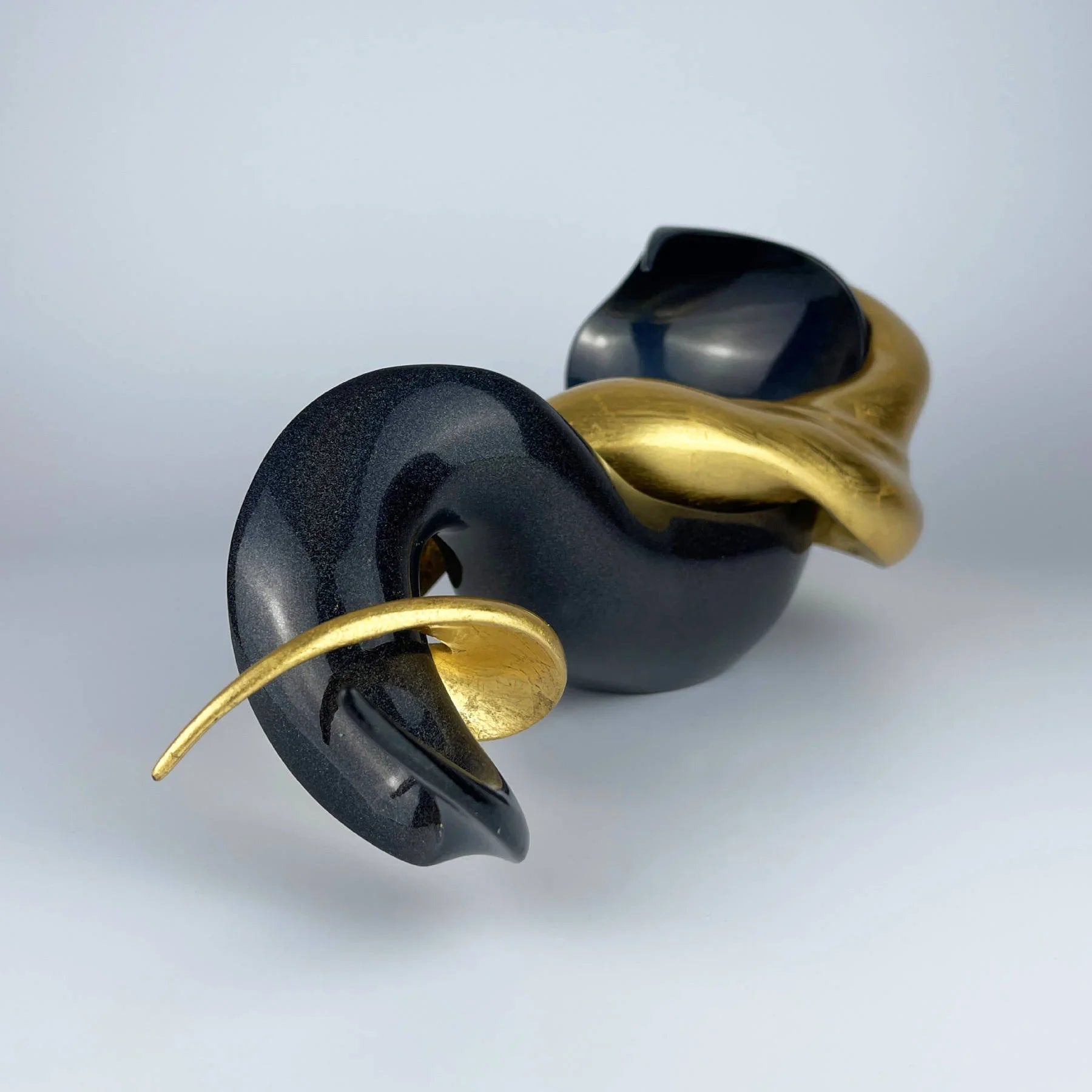 EMOTIONS Mixed Media Sculpture Anthrazitmetallic & Gold edition