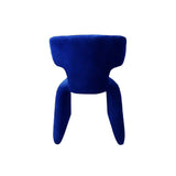 Blue Velvet Dining Chair, Contemporary Furniture Designs