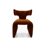 Brown Velvet Dining Chair, Contemporary Furniture Designs
