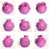 Glossy Pomegranate Sculpture, Resin Artworks By Petra Kaltenbach