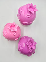 Glossy Pomegranate Sculpture, Resin Artworks By Petra Kaltenbach