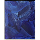 Blue Abstract Painting For Interior Design By Nikolaos Schizas in Dubai