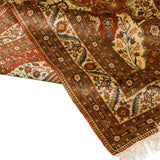 Eyvan Heriz Persian Carpet Silk 124x169, Authentic Vintage Rugs & Kilims in Dubai