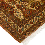Eyvan Heriz Persian Carpet Silk 124x169, Authentic Vintage Rugs & Kilims in Dubai