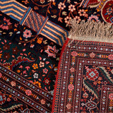 Eyvan Heriz Persian Carpet Wool & Silk 145x200, Authentic Vintage Rugs & Kilims in Dubai