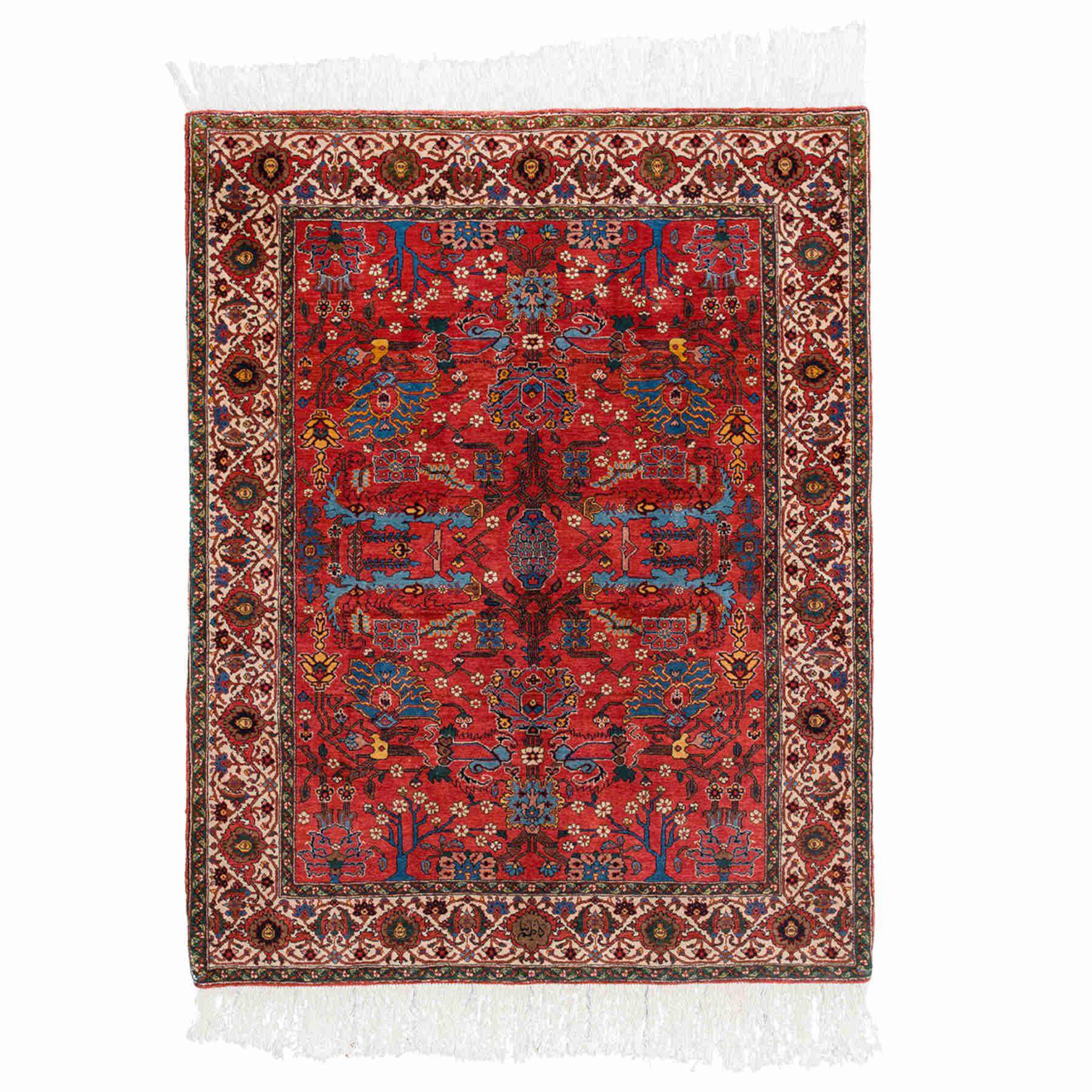 Fataneh Heriz Persian Carpet Wool 120x155, Authentic Vintage Rugs & Kilims in Dubai