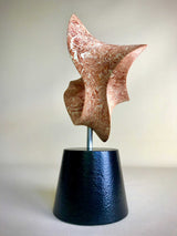Flourish Mixed Media Sculpture, Contemporary Clay Statues By Gabriel Rivera
