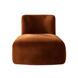 Brown Velvet Lounge Chair, Bold Contemporary Furniture Designs
