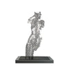 Contemporary Stainless Steel Human Sculpture By Vincent Barrau in Dubai