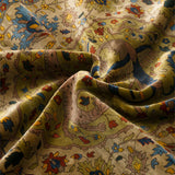 World Garden Heriz Persian Carpet Silk 122x190, Authentic Vintage Rugs & Kilims in Dubai