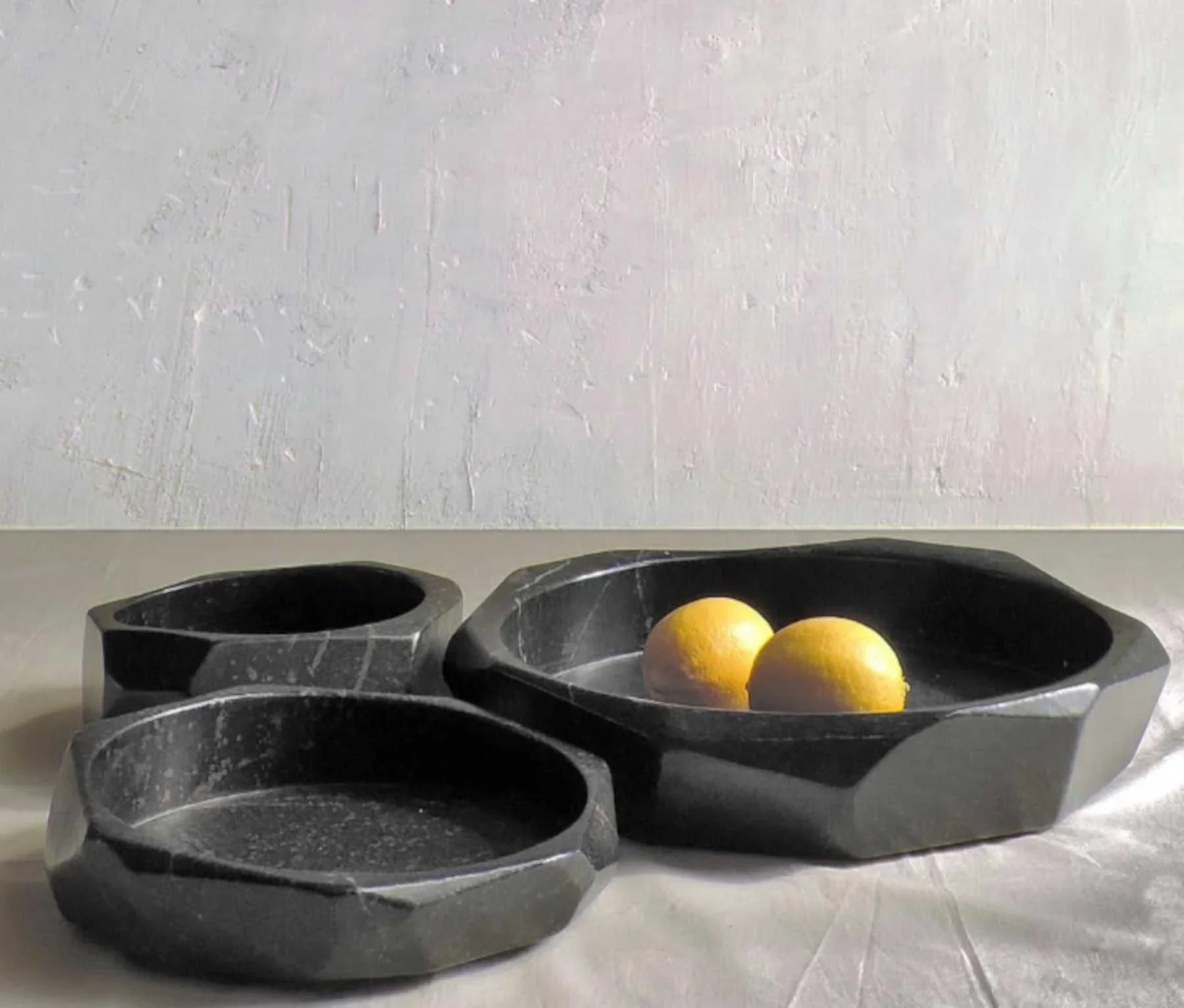 Geo Natural Stone Bowl