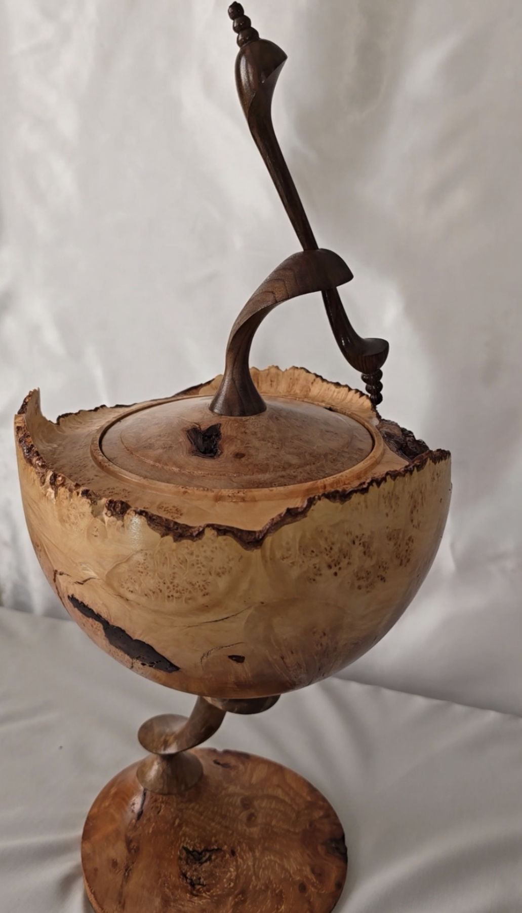 The Commotion Contemporary Wood Sculpture By Ahmad Tourani Sama
