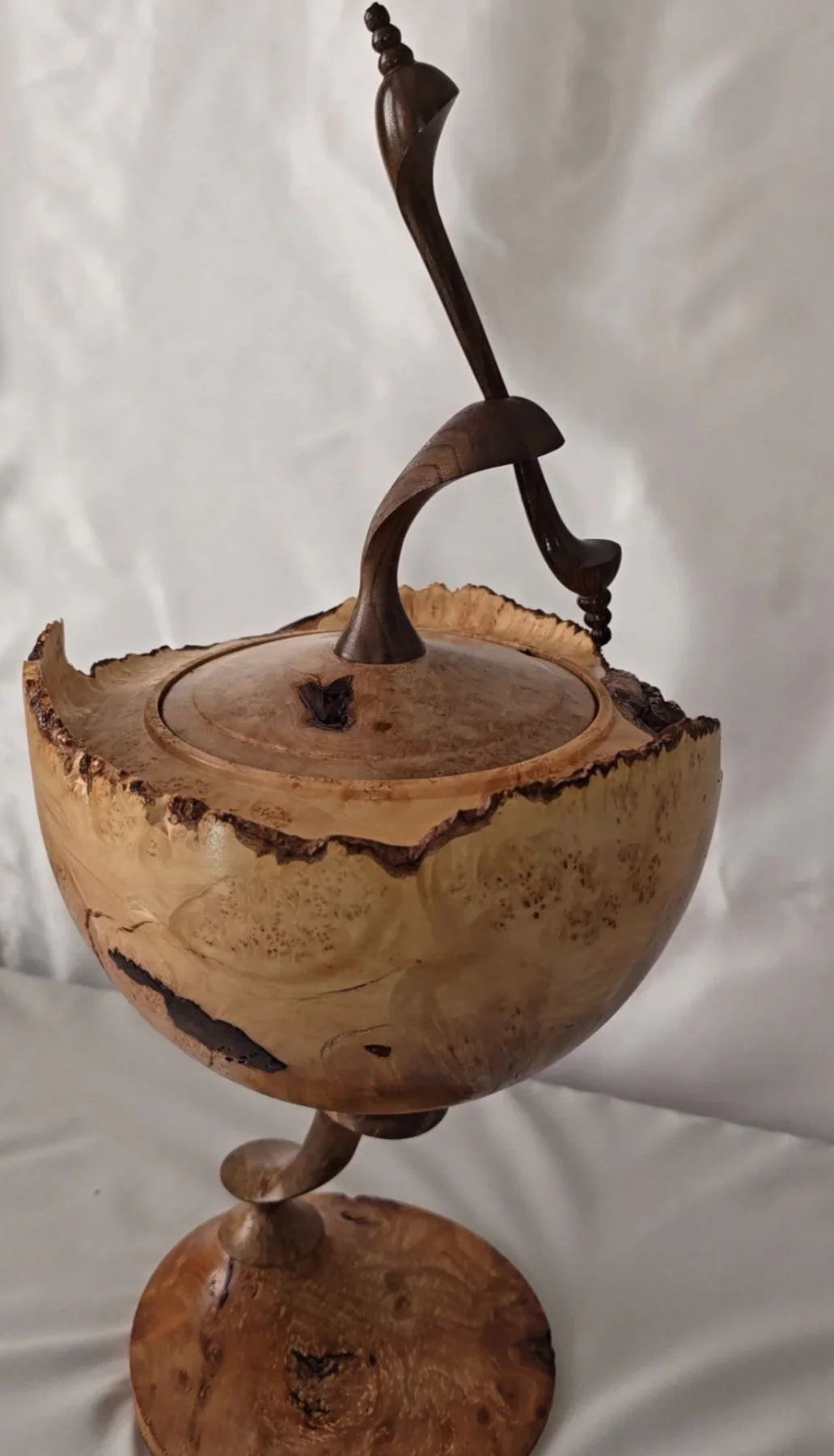The Commotion Contemporary Wood Sculpture By Ahmad Tourani Sama