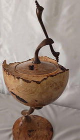 The Commotion Contemporary Wood Sculpture By Ahmad Tourani Sama