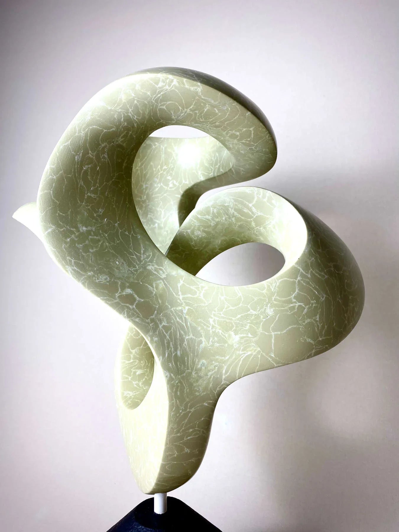 Glory Mixed Media Sculpture, Contemporary Clay Statues By Gabriel Rivera