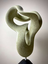 Glory Mixed Media Sculpture, Contemporary Clay Statues By Gabriel Rivera