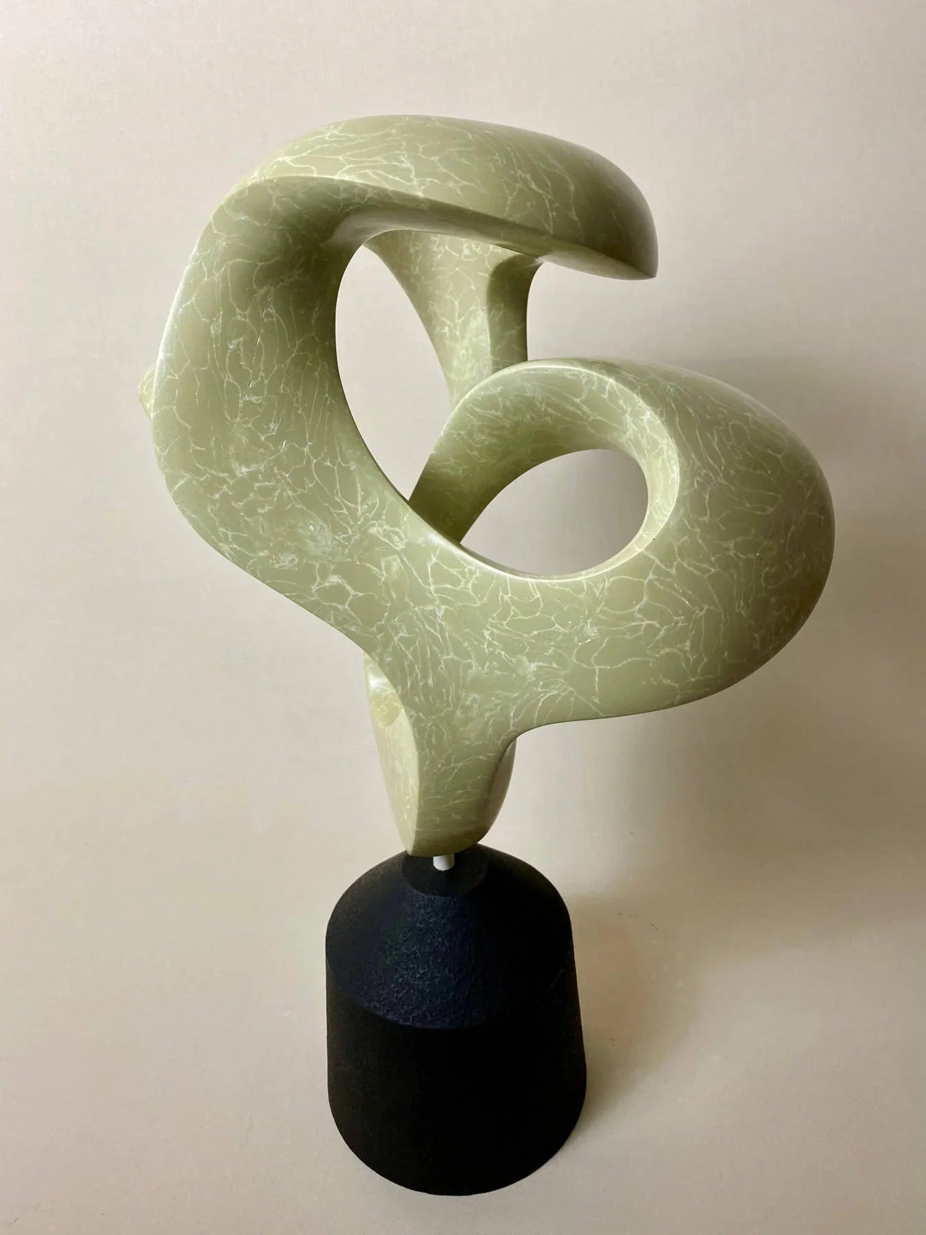Glory Mixed Media Sculpture, Contemporary Clay Statues By Gabriel Rivera