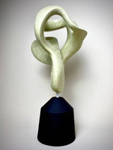 Glory Mixed Media Sculpture, Contemporary Clay Statues By Gabriel Rivera