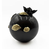 Black & Gold Pomegranate Sculpture Corporate Gifts