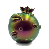 Green & Gold Chrome Pomegranate Sculpture Corporate Gifts
