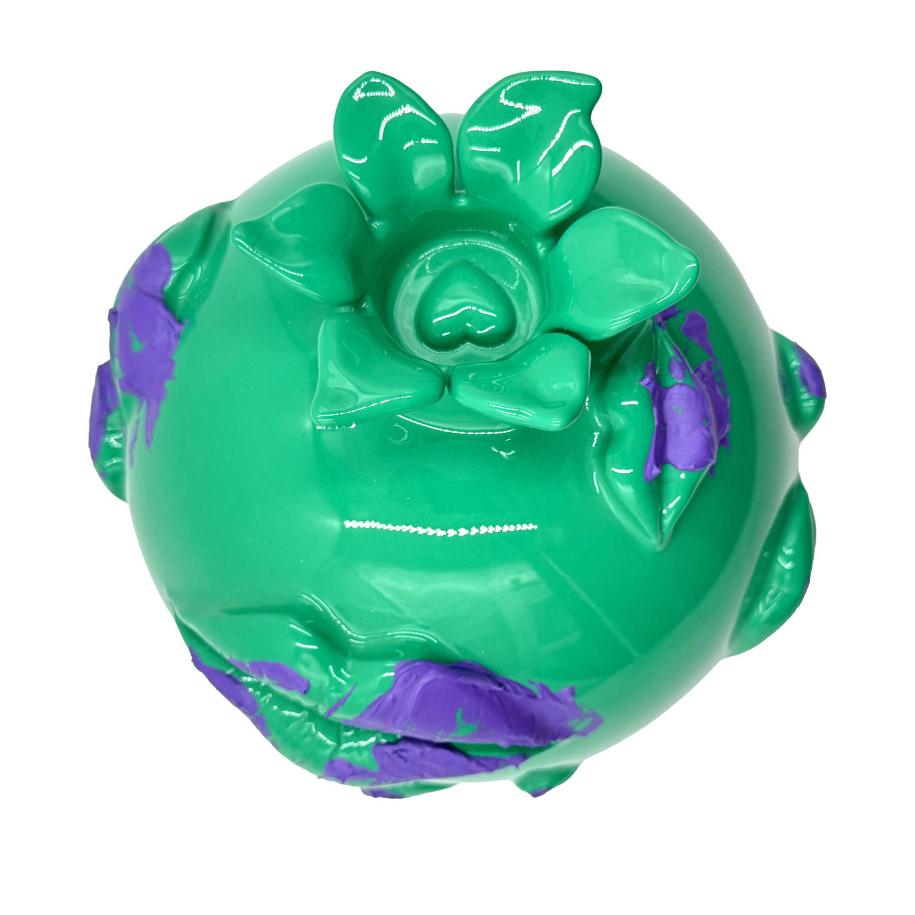 Green & Purple Pomegranate Sculpture Corporate Gifts