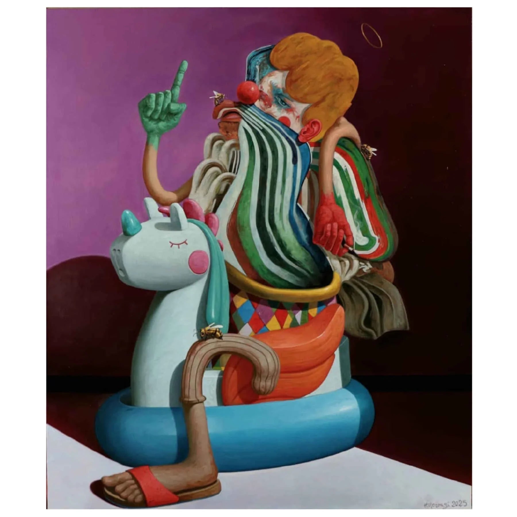 Contemporary Oil Painting By Hamed Norouzi in Dubai