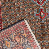 Medallion Hamedan Persian Carpet 131x225, Tribal Handmade Wool Rugs & Kilims in Dubai