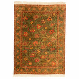 Hoor Heriz Persian Carpet Silk 135x174, Authentic Vintage Rugs & Kilims in Dubai