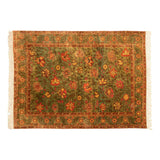 Hoor Heriz Persian Carpet Silk 135x174, Authentic Vintage Rugs & Kilims in Dubai