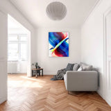 Colorful Abstract Painting For Interior Design By Nikolaos Schizas in Dubai