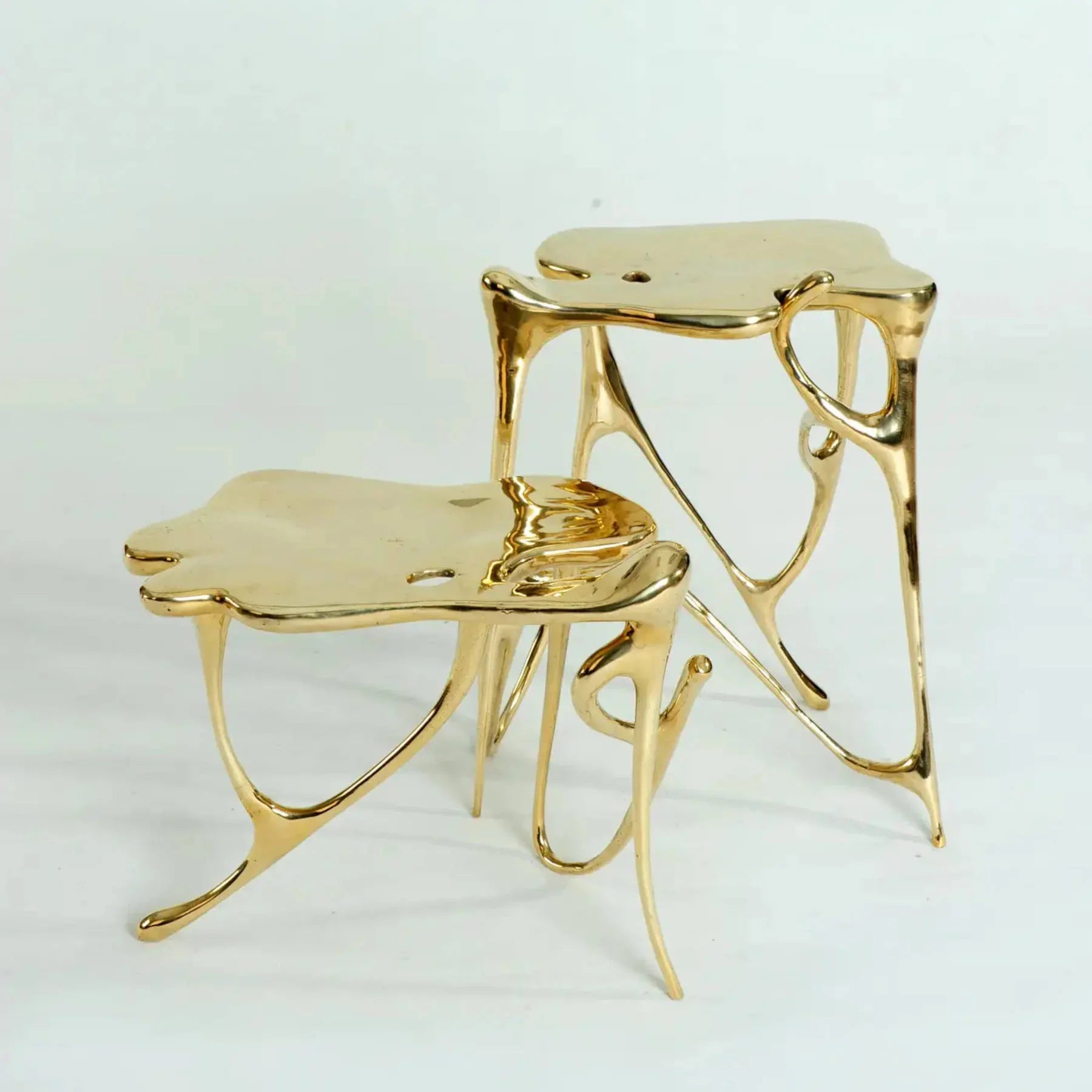 INK Brass Side Table, Designer Furniture in Dubai