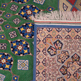 Medallion Isfahan Persian Carpet 158x238, Handmade Tribal Wool & Silk Rugs in Dubai