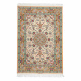 Medallion Isfahan Persian Carpet 122x182, Handmade Tribal Wool & Silk Rugs in Dubai