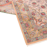 Medallion Isfahan Persian Carpet 122x182, Handmade Tribal Wool & Silk Rugs in Dubai