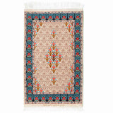 Zelo Sultan Isfahan Persian Carpet 70x115, Handmade Tribal Wool & Silk Rugs in Dubai