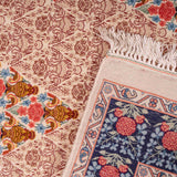 Zelo Sultan Isfahan Persian Carpet 70x115, Handmade Tribal Wool & Silk Rugs in Dubai